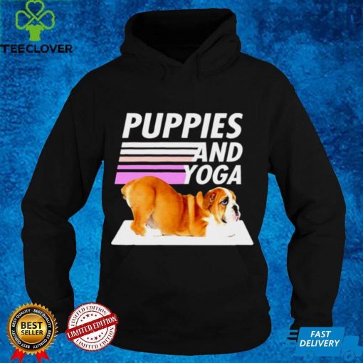 Pubbies and yoga shirt