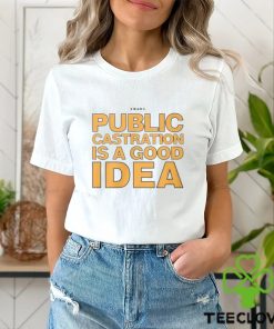 Public Castration Is A Good Idea Swans Shirt