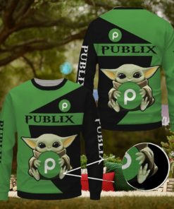 Publix Baby Yoda Ugly Christmas Sweater