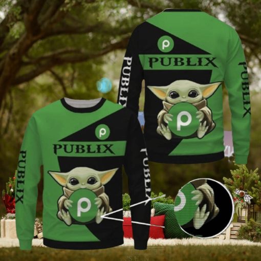 Publix Baby Yoda Ugly Christmas Sweater