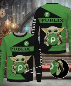 Publix Baby Yoda Ugly Christmas Sweater