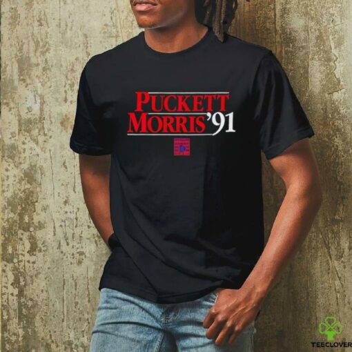 Puckett Morris ’91 National Baseball Hall Of Fame shirt