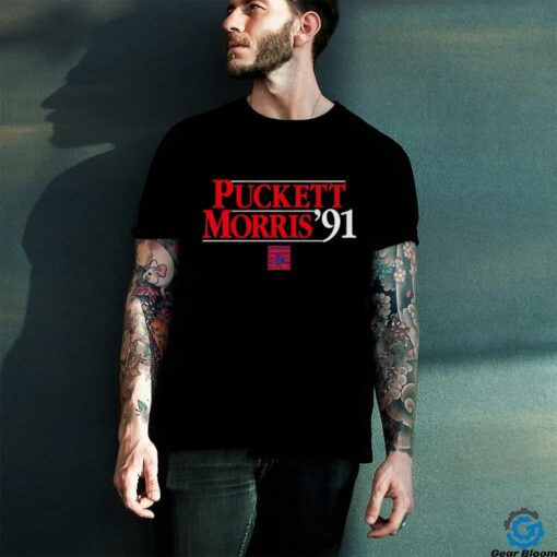 Puckett Morris ’91 National Baseball Hall Of Fame shirt
