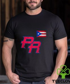 Puerto Rico 2023 Baseball Flag Pride red Boricua Puerto Rico T Shirt