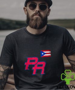 Puerto Rico 2023 Baseball Flag Pride red Boricua Puerto Rico T Shirt