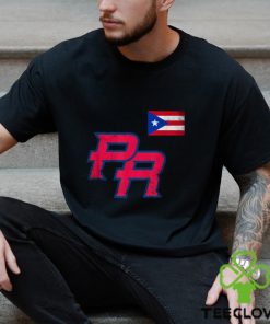 Puerto Rico 2023 Baseball Flag Pride red Boricua Puerto Rico T Shirt