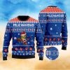 Christmas Gift NHL Toronto Maple Leafs Logo With Funny Grinch Men And Women Ugly Christmas Sweater For Fans