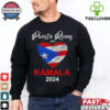 Santa Donald Trump fuck Biden let’s go brandon Ugly Christmas 2024 Shirt