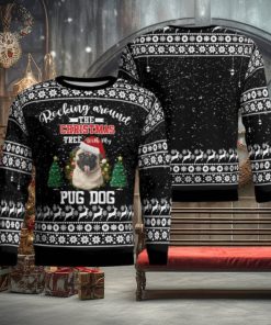 Pug Funny Christmas Ugly Sweater Gift For Men And Women