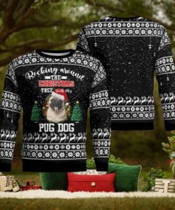 Pug Funny Christmas Ugly Sweater Gift For Men And Women