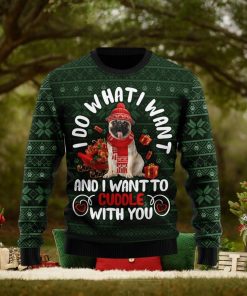 Pug I Want Ugly Christmas Sweater Gift Men Women