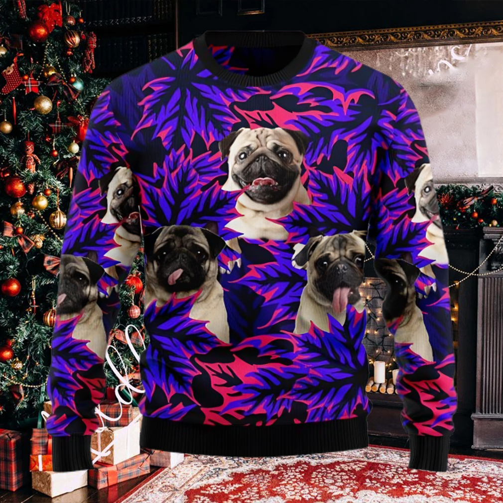 Pug clearance holiday sweater