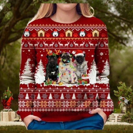 Pug Ugly Christmas Sweater