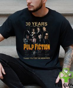Pulp Fiction 30 Years Of The Memories T Shirt