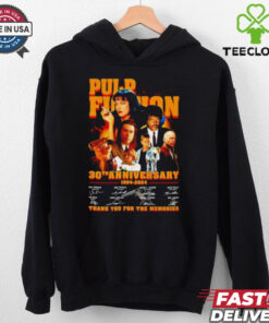 Pulp Fiction 30th anniversary 1994 2024 signature thank you for the memories shirt