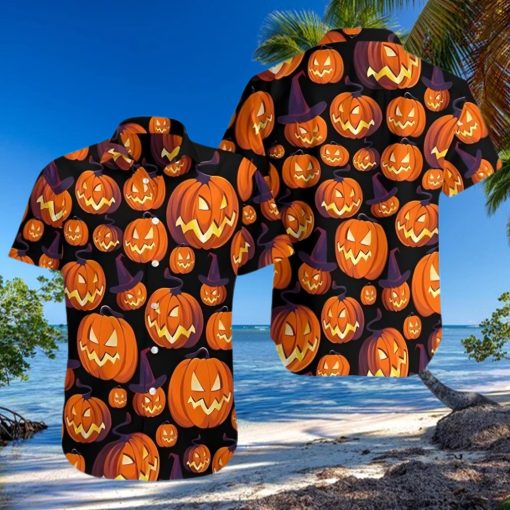 Pumpkin Funny Halloween Hawaiian Shirt