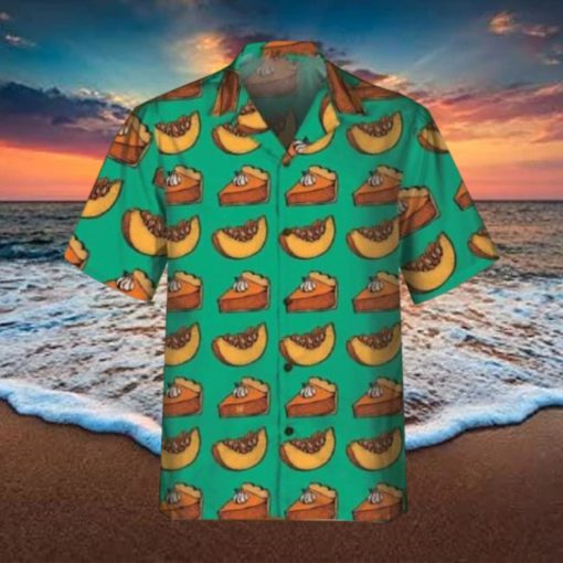 Pumpkin Pie Cream Thanksgiving Hawaiian Shirts Thanksgiving Outfit Ideas Men Gifts