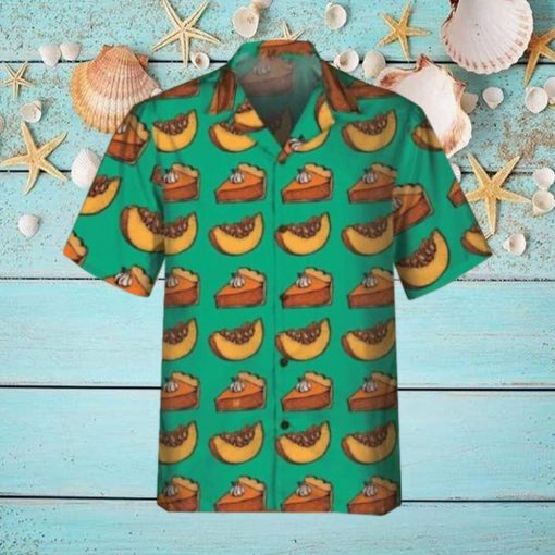 Pumpkin Pie Cream Thanksgiving Hawaiian Shirts Thanksgiving Outfit Ideas Men Gifts