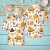 Pumpkins Thanksgiving Pattern Hawaiian Shirt Aloha Casual Shirt For Men And Women