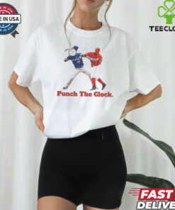 Punch the clock Rangers vs Blue Jays shirt