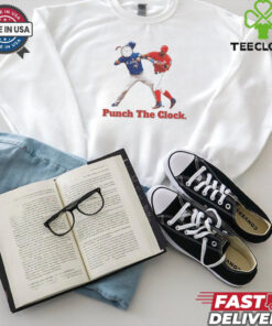 Punch the clock Rangers vs Blue Jays shirt
