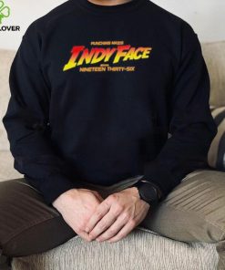 Punching nazis indy face since nineteen thirtysix shirt