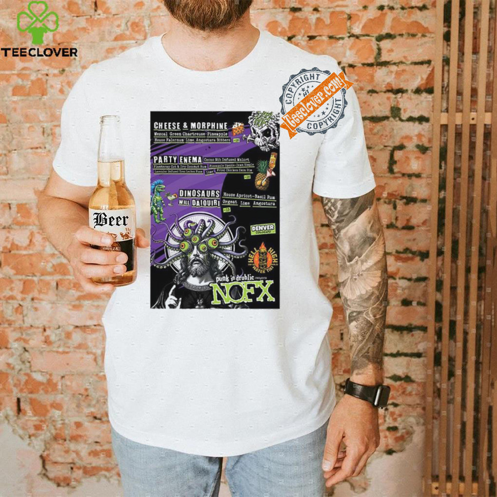 Punk In Drubli NOFX shows Denver, CO July 20, 21 2024 Poster shirt Punk In Drubli NOFX shows Denver, CO July 20, 21 2024 Poster shirt