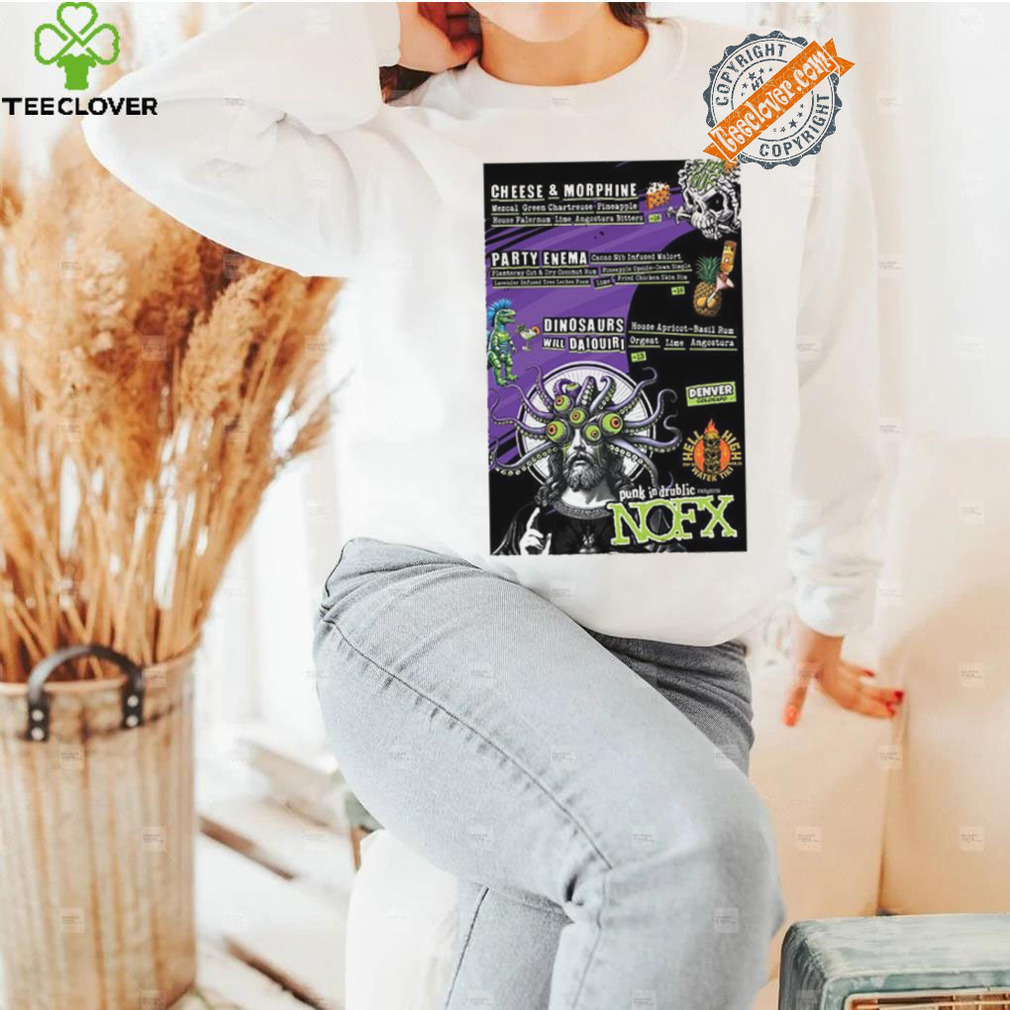 Punk In Drubli NOFX shows Denver, CO July 20, 21 2024 Poster shirt Punk In Drubli NOFX shows Denver, CO July 20, 21 2024 Poster shirt