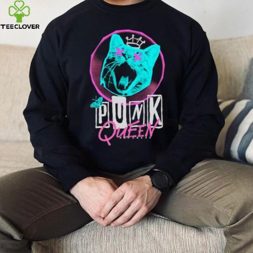 Punk Queen Cat hoodie, sweater, longsleeve, shirt v-neck, t-shirt