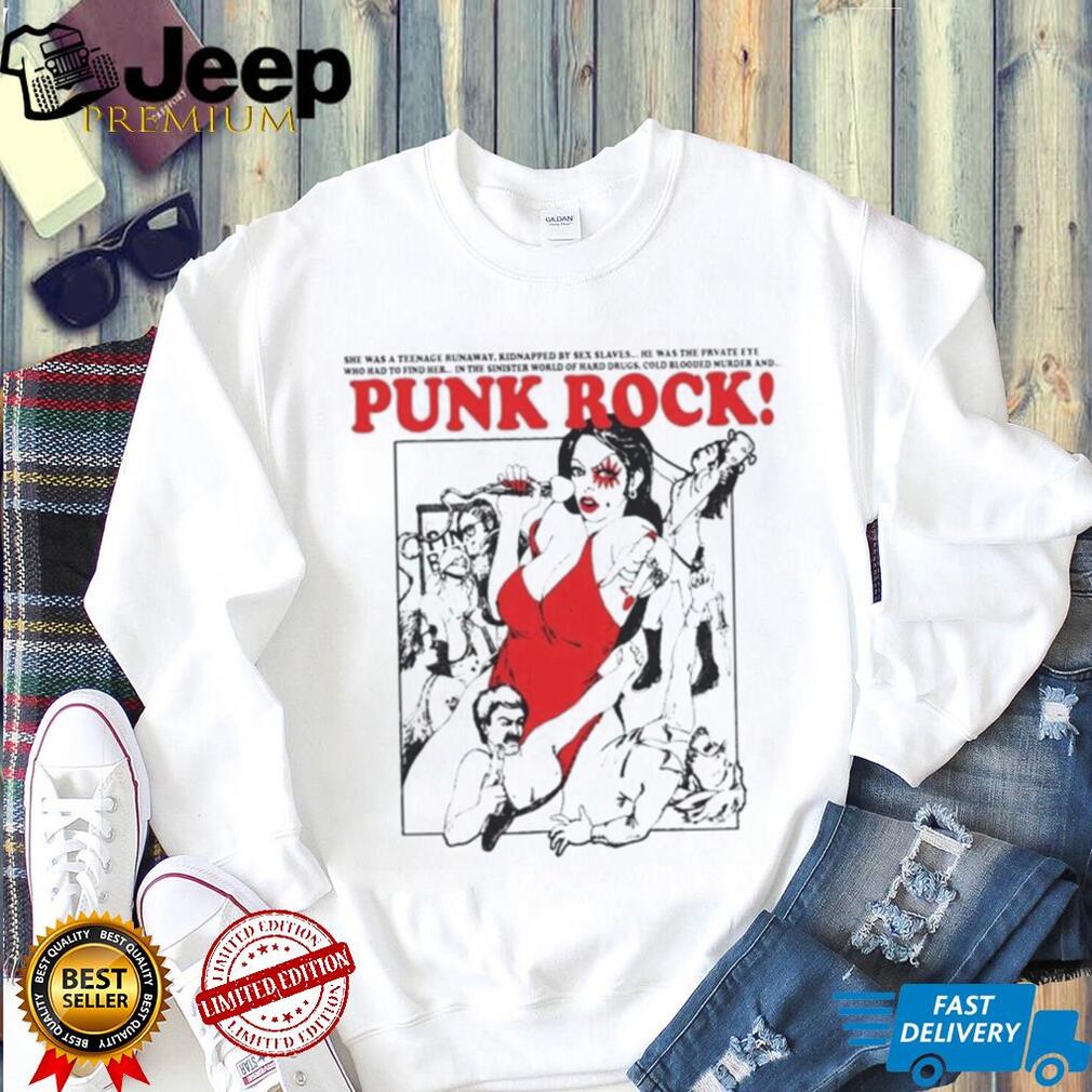 Punk Rock She Was A Teenage Runaway Shirt Punk Rock She Was A Teenage Runaway Shirt
