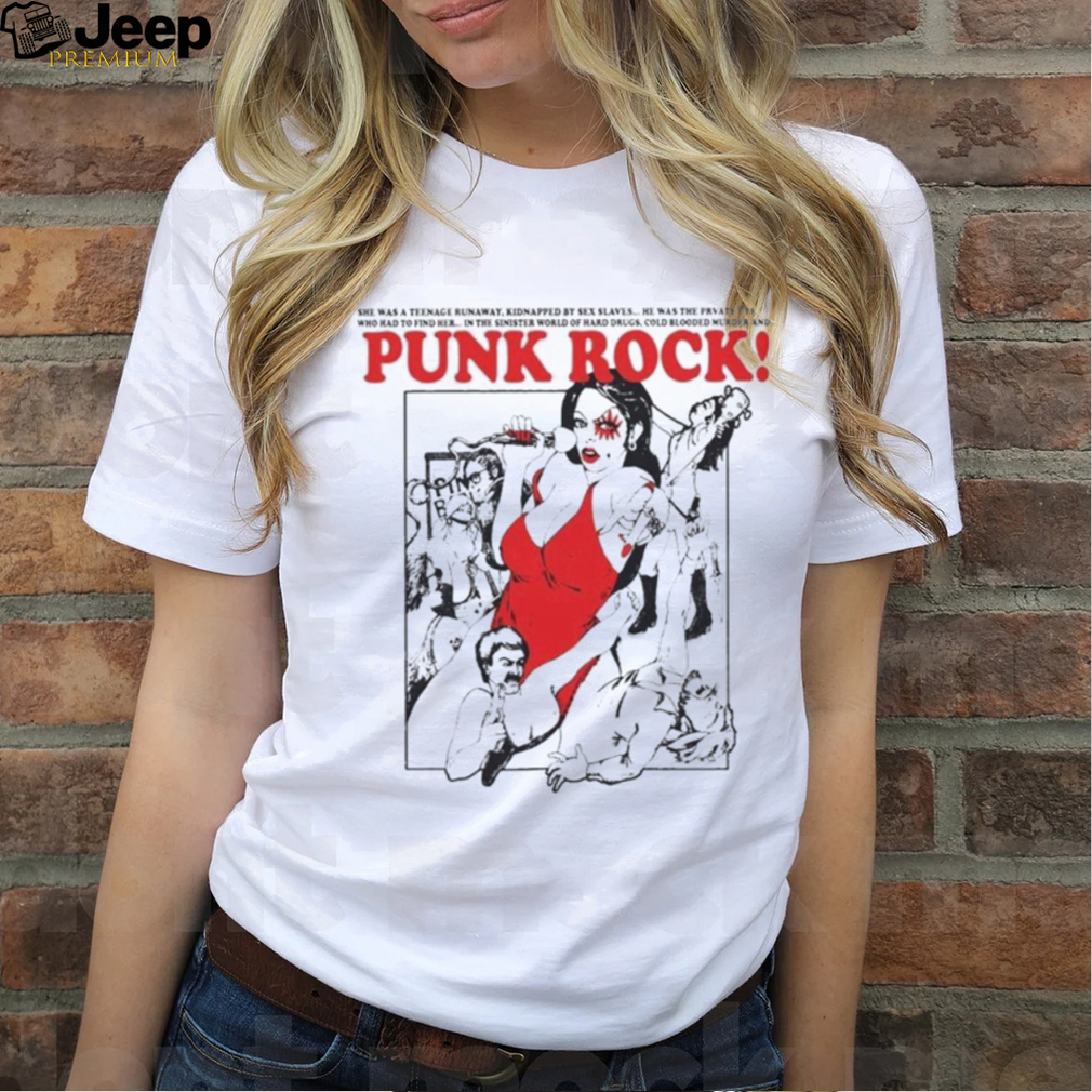 Punk Rock She Was A Teenage Runaway Shirt Punk Rock She Was A Teenage Runaway Shirt