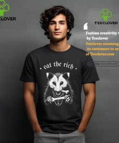 Punk With A Camera Merch Eat The Rich Possum Anti Fascist Shirt