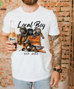 Pups and Duck local boy 2013 retro shirt