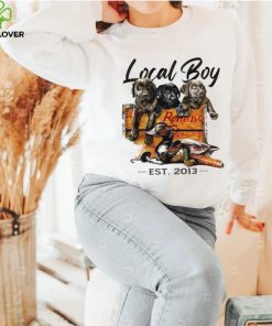 Pups and Duck local boy 2013 retro hoodie, sweater, longsleeve, shirt v-neck, t-shirt