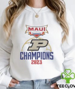 Purdue Basketball Maui Invitational Champions 2023 Logo Shirt