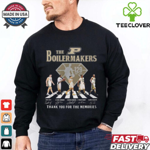 Purdue Boilermakers 129th Anniversary 1896 – 2025 Thank You For The Memories T Shirt