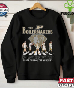 Purdue Boilermakers 129th Anniversary 1896 – 2025 Thank You For The Memories T Shirt