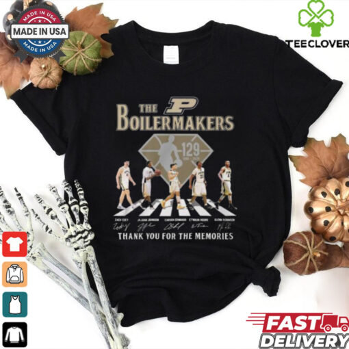 Purdue Boilermakers 129th Anniversary 1896 – 2025 Thank You For The Memories T Shirt