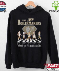 Purdue Boilermakers 129th Anniversary 1896 – 2025 Thank You For The Memories T Shirt
