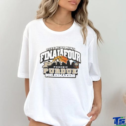 Purdue Boilermakers 2024 NCAA Men’s Final Four Phoenix Desert Ball Skyline Shirt