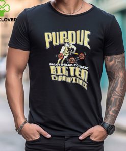 Purdue Boilermakers Back to back to back Big Ten champions shirt