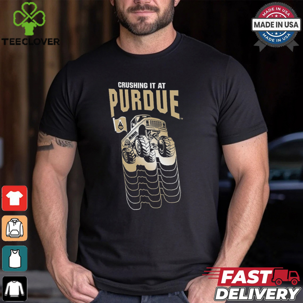Purdue Boilermakers Colosseum Toddler Crushing It T Shirt Purdue Boilermakers Colosseum Toddler Crushing It T Shirt