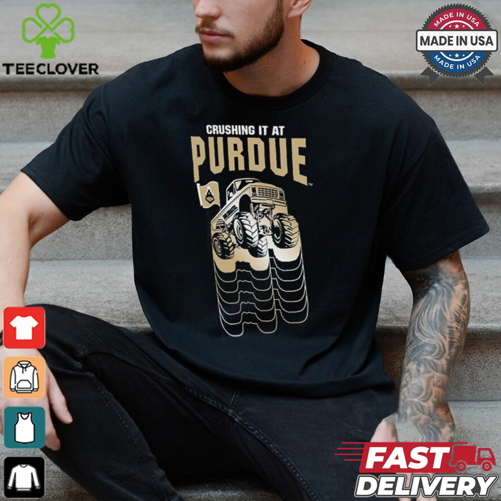 Purdue Boilermakers Colosseum Toddler Crushing It T Shirt Purdue Boilermakers Colosseum Toddler Crushing It T Shirt