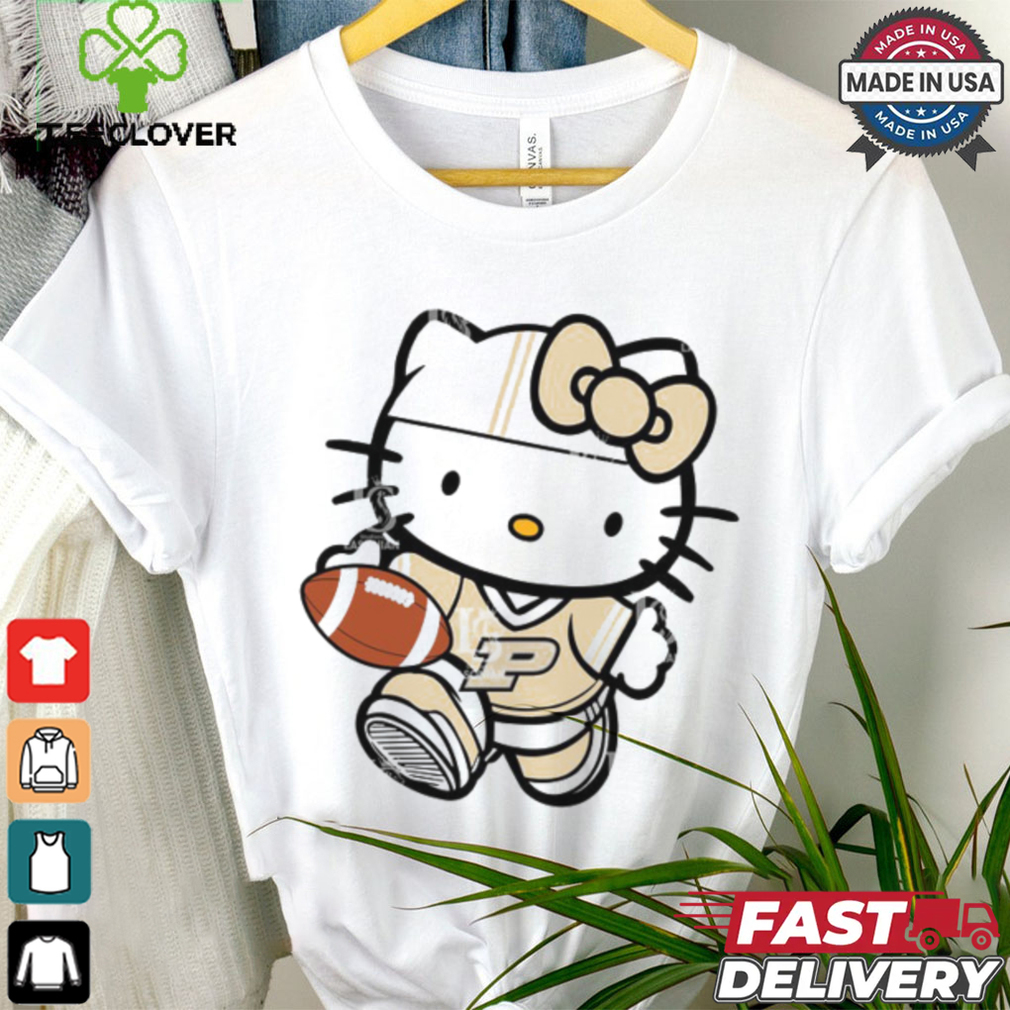 Purdue Boilermakers Cute Hello Kitty Football shirt Purdue Boilermakers Cute Hello Kitty Football shirt