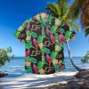 Rutgers Scarlet Knights Floral Hawaiian Shirt