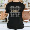 Purdue Boilermakers Holiday Christmas Tree T Shirt