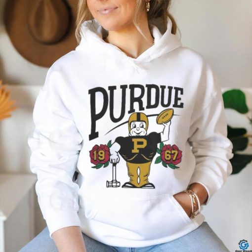 Purdue Boilermakers Homefield 1967 Rose Bowl Ringer Mascot T hoodie, sweater, longsleeve, shirt v-neck, t-shirt