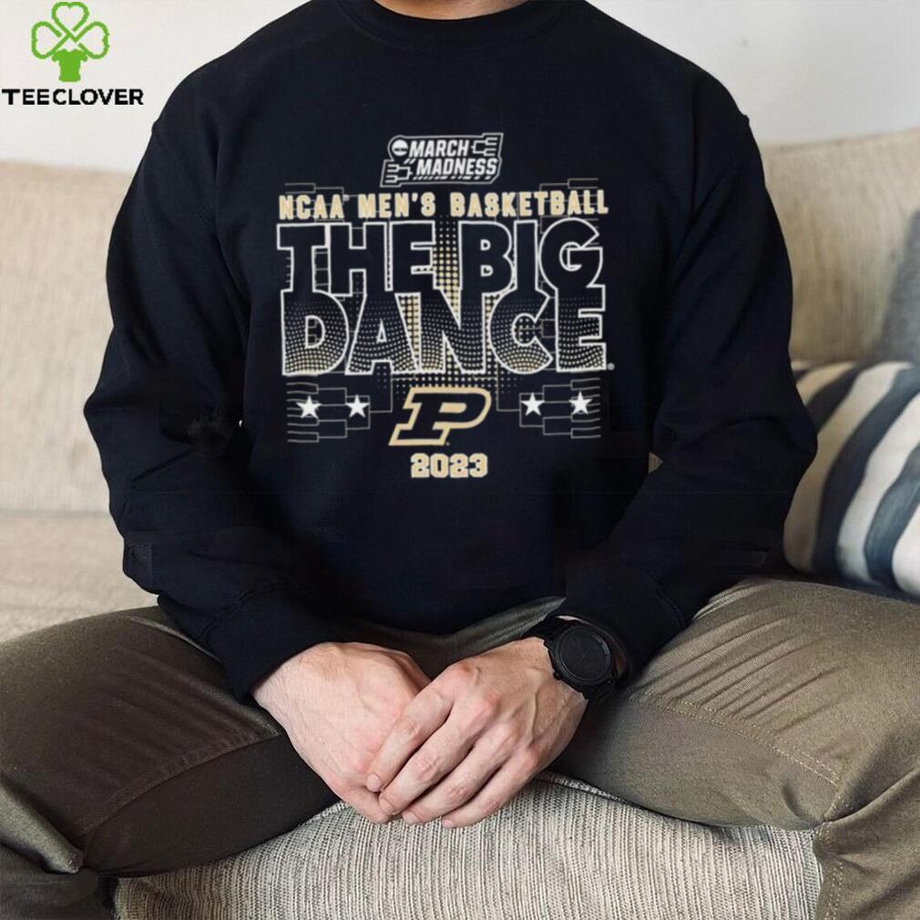Purdue Boilermakers March Madness Ncaa men’s basketball the big dance 2023 logo T shirt Purdue Boilermakers March Madness Ncaa men’s basketball the big dance 2023 logo T shirt