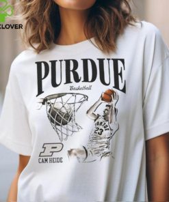 Purdue Boilermakers Men’s Basketball Cam Heide Heide Hook shirt