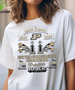 Purdue Boilermakers Natural Angel Big Ten Conference Champs 2024 Shirt